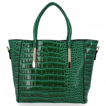 Kabelka Elegantný Kufřík Grace Bags Dračia Zelená 605