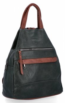Dámská kabelka batôžtek Herisson zelená 1452H2023-43