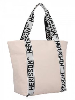 Dámská kabelka shopper bag Herisson béžová 1502H431