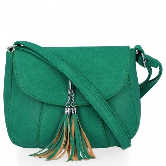 Dámská kabelka univerzální Herisson dračí zelená 1002B339