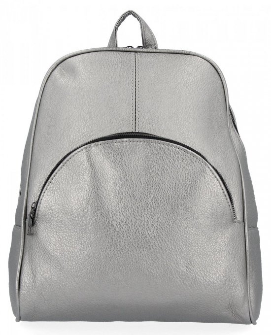 Dámská kabelka batůžek Herisson tmavě stříbrná 1352L2031