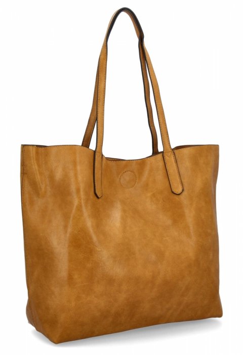 Dámská kabelka shopper bag Herisson hořčicová 18R301