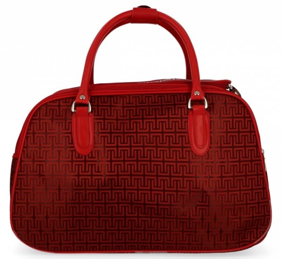 Dámská kabelka kufřík Or&amp;Mi červená A388