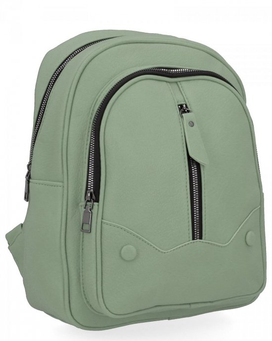 Dámská kabelka batůžek Herisson světle zelená 1352L2024
