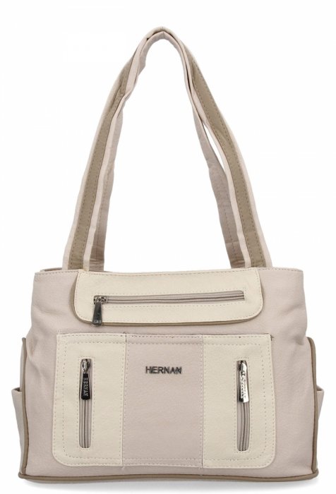 Női Táská shopper bag Hernan bézs 3892-1