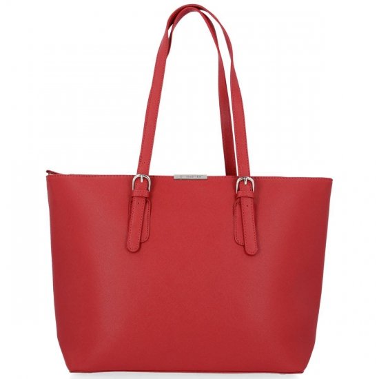 Női Táská klasszikus David Jones piros CM5451