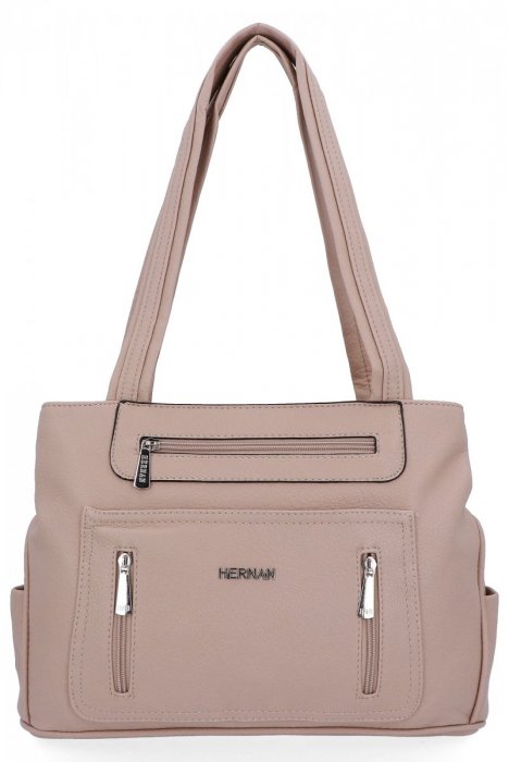 Női Táská shopper bag Hernan sötét bézs 3892