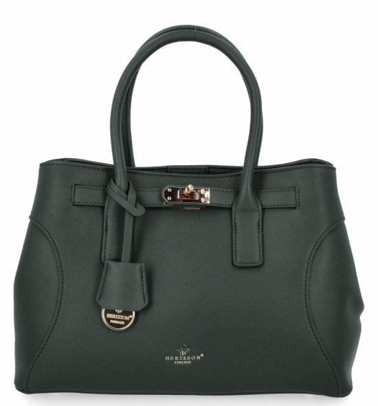 Női Táska Kufár 3 Rekeszes Herisson 275C6016 Palackzöld