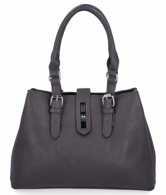 Elegáns női táska 3 rekesz Herisson 22R527 szürke