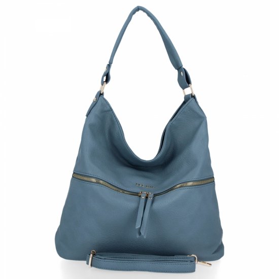 BEE BAG Uniwersalna Torebka Damska Denise w rozmiarze XL Jasno Niebieska