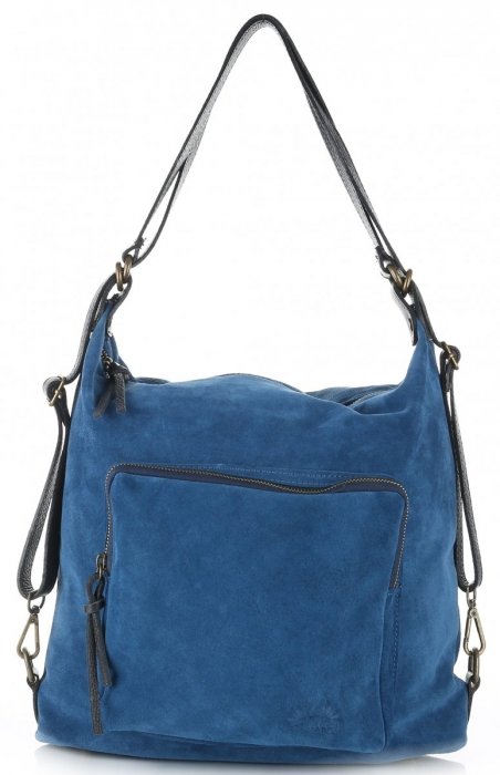 GEANȚĂ DIN PIELE rucsac Vittoria Gotti V1670C