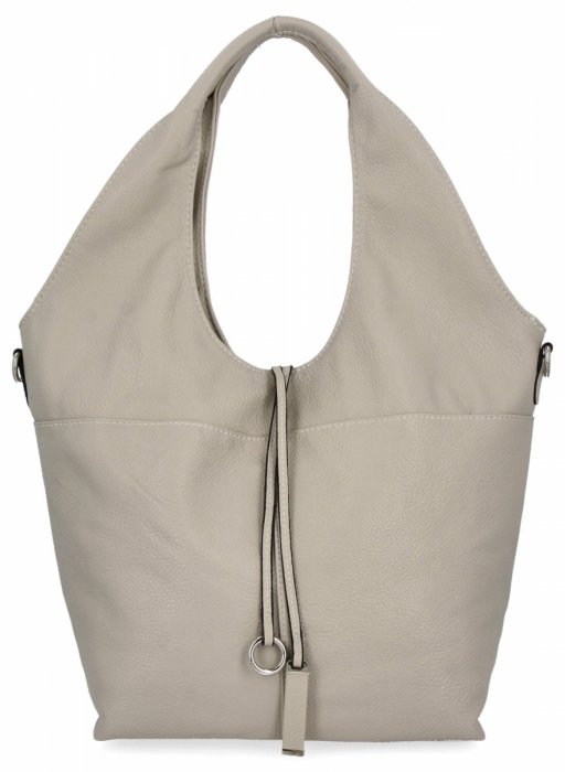 GENȚĂ DE DAMĂ shopper bag Hernan gri deschis HB0325