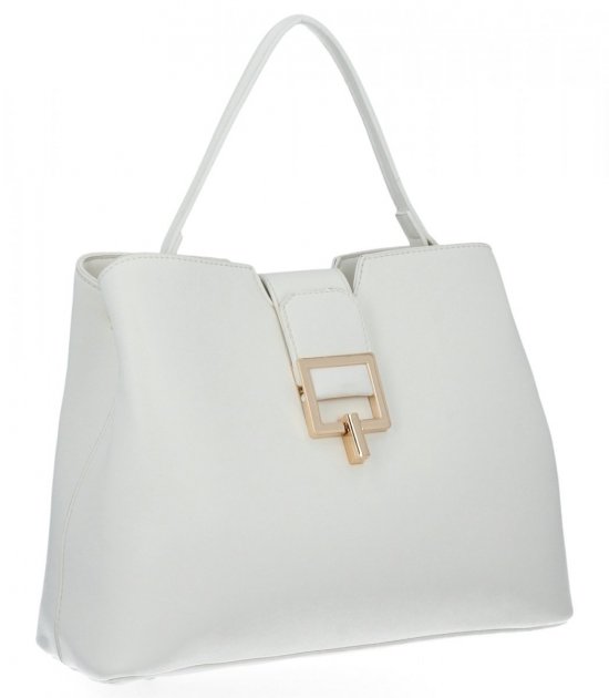 GEANȚĂ DE DAMĂ clasică BEE BAG alb 1702A317