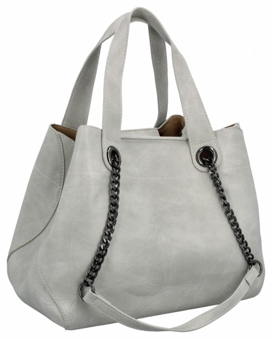 GENȚĂ DE DAMĂ shopper bag Herisson gri deschis 1852A902