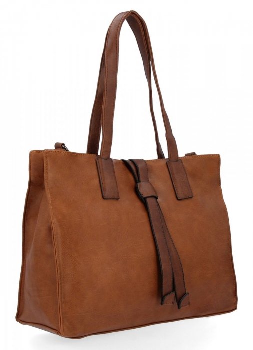 Dámska kabelka shopper bag Hernan ryšavá HB0192-1