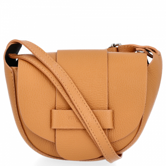 Kožené kabelka listonoška Vittoria Gotti ryšavá V1839