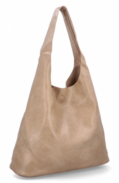  Dámská kabelka shopper bag Herisson tmavo béžová H8801