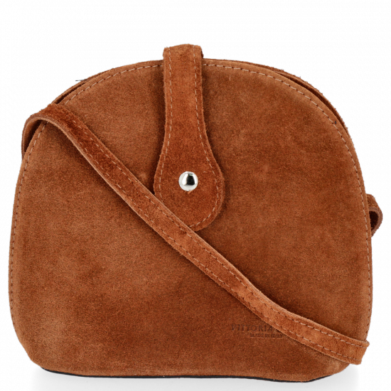 Kožené kabelka listonoška Vittoria Gotti ryšavá V530073CAM