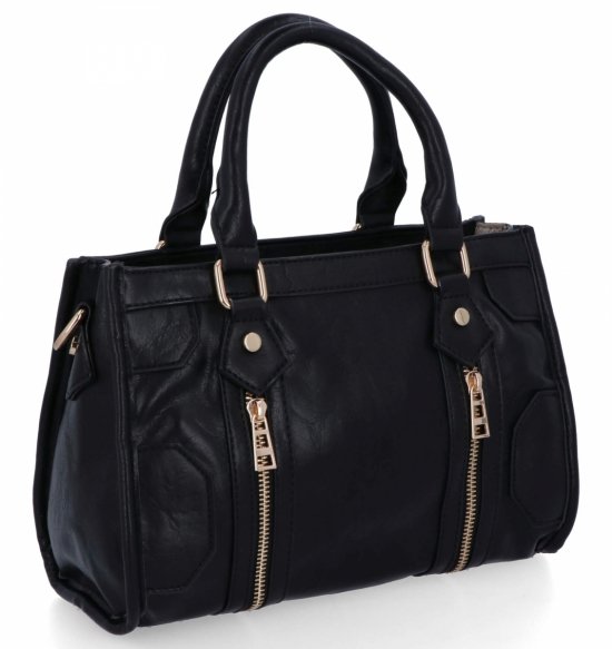 Dámska taška v štýle vintage od firmy Herisson 16B6047 čierna