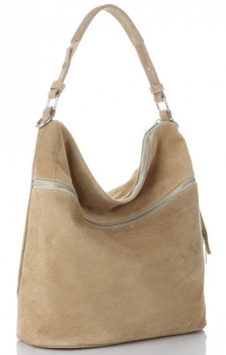 Kožené kabelka univerzálna Genuine Leather zemitá 5577C