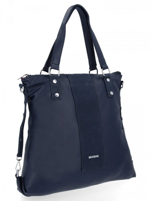 Dámska kabelka shopper bag BEE BAG tmavo modrá 1852A557