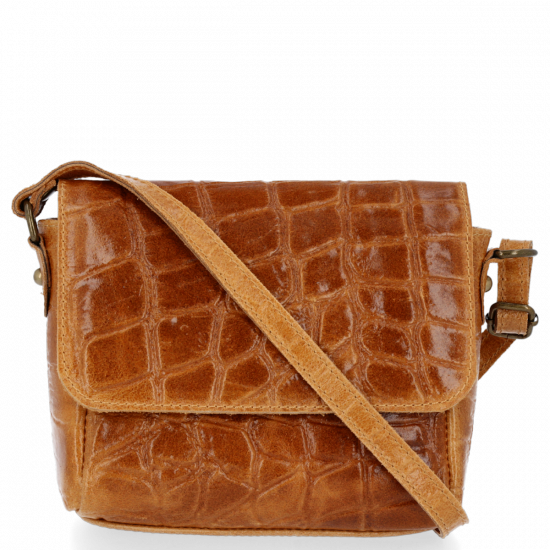 Kožené kabelka univerzálna Vittoria Gotti ryšavá V6133