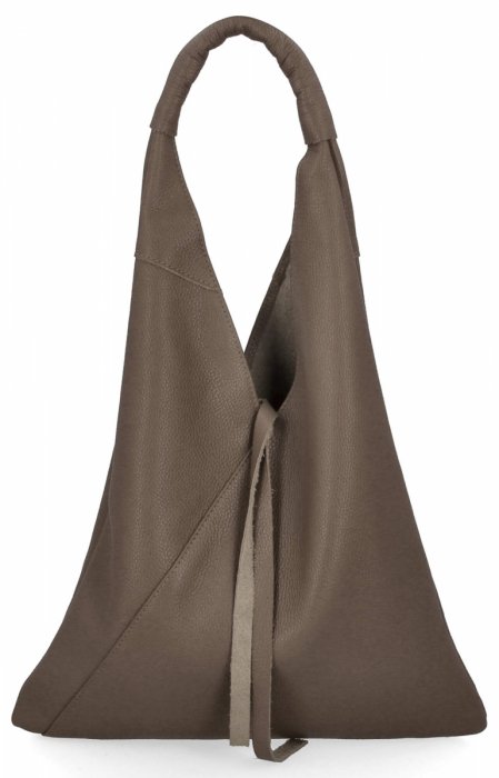 Talianska kožená taška Shopper Bag s malou kozmetickou taštičkou 5820S Ziemista