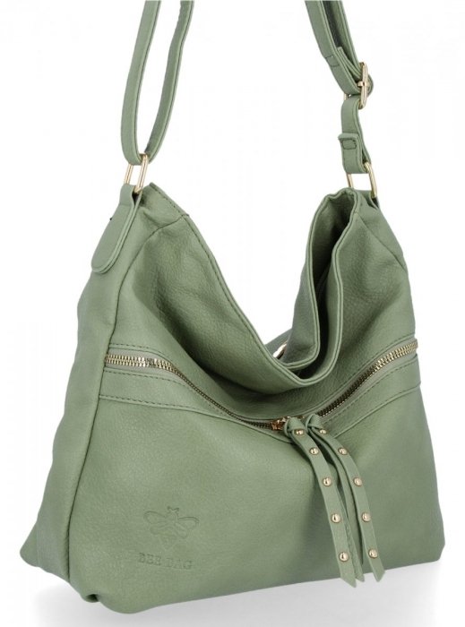 Dámska kabelka listonoška BEE BAG zelená 1152S305