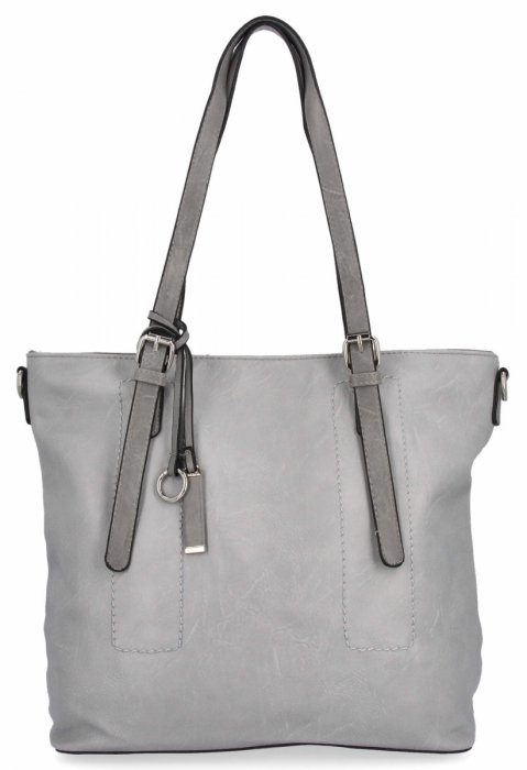  Dámská kabelka shopper bag Hernan svetlo šedá HB0213-1