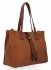 Dámská kabelka shopper bag Hernan zrzavá HB0192-1