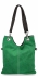 Kožené kabelky listonošky Dračí zelená