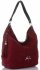Kožené kabelka univerzální Velina Fabbiano červená VF6150