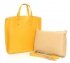 Kožené kabelka shopper bag Genuine Leather žlutá 6047