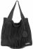 Kožené kabelka shopper bag Vittoria Gotti černá V6048