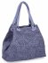 Kožené kabelka shopper bag Vittoria Gotti světle fialová 5566-Sjfio