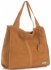 Bőr táska shopper bag Vittoria Gotti vörös V501