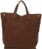 Bőr táska shopper bag Vera Pelle barna A19