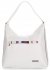 Bőr táska shopper bag Vittoria Gotti fehér V75