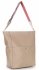 Bőr táska shopper bag Genuine Leather földszínű K26
