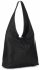 Bőr táska shopper bag Vittoria Gotti fekete V3L