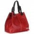 Bőr táska shopper bag Vittoria Gotti piros V2L