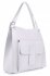 Bőr táska shopper bag Vittoria Gotti világosszürke 8286