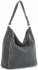 Bőr táska shopper bag Vittoria Gotti szürke V3368