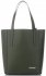 Bőr táska shopper bag Vittoria Gotti khaki V3121