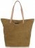 Bőr táska shopper bag Vittoria Gotti zöld V915
