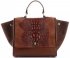 Bőr táska kuffer Genuine Leather barna 295