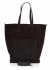 Bőr táska univerzális Genuine Leather csokoládé 808036