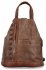 Stylowy Plecaczek Damski firmy Herisson 15-2B315 Ziemisty