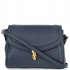 GEANȚĂ DIN PIELE tip poștaș Vittoria Gotti bleumarin V528058