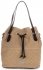GEANȚĂ DE DAMĂ shopper bag Vittoria Gotti bej închis V1005